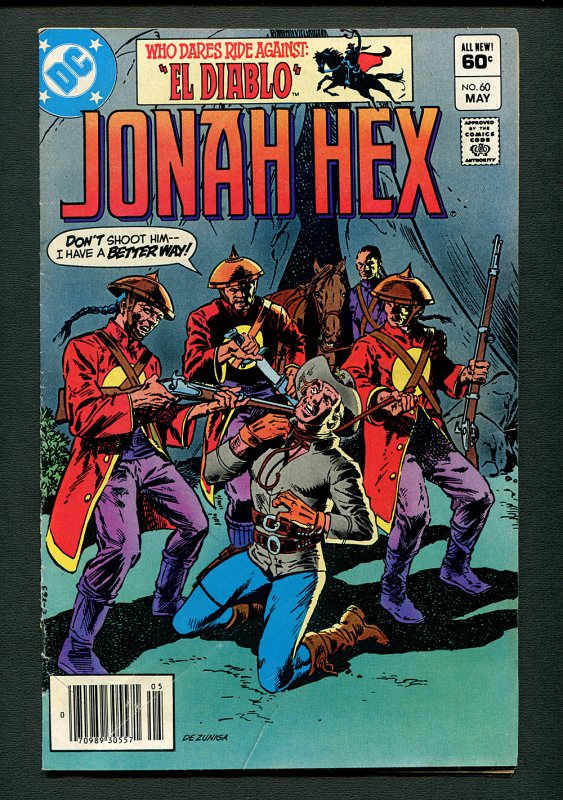 Jonah Hex #60 ( 4.0 VG  ) Tony DeZuniga Cover / Newsstand / May 1982