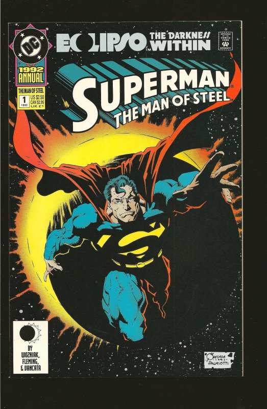 DC Comics Superman: The Man of Steel Annual #1 (1992)