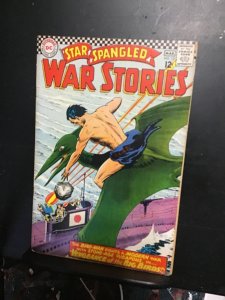 Star Spangled War Stories #131 (1967) Dinosaur cover! Midgrade key! VG/FN Wow!