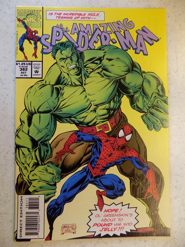 AMAZING SPIDER-MAN # 382 MARVEL ACTION ADVENTURE