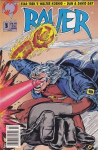 Raver #3 (Newsstand) VF ; Malibu | Walter Koenig Last Issue