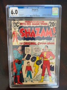 Shazam! #1 (1973) - CGC 6.0 - 1st Captain Marvel in DC!