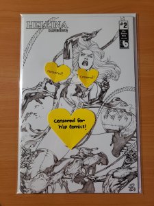 Hellina Ravening #2 Fifty Shades Nude 1/50 Variant Cover