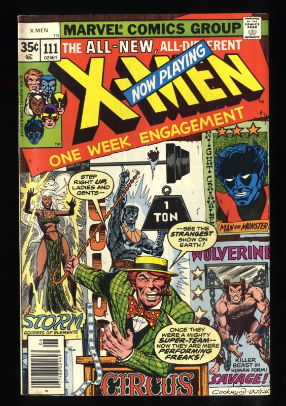 X-Men #111 FN+ 6.5