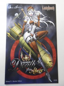 Lady Death Echoes #1 Bomber Edition NM Condition! Signed W/ COA!