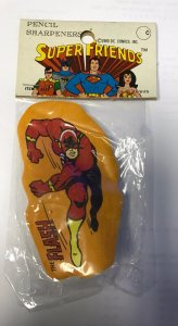 Vintage 1980 Super Friends FLASH Pencil Sharpener Unopened Sealed MIP