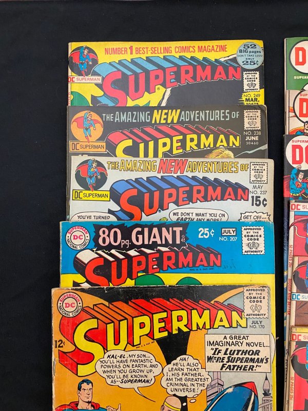 Superman! - 22 book lot