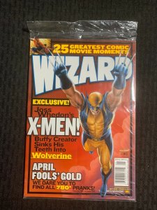 2004 WIZARD Magazine #151 SEALED Wolverine Cover #2 w/ Cyclops Card Insert