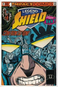Legend Of The Shield #6 December 1991 Impact Comics DC