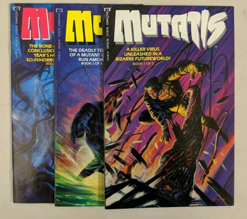 Mutatis  #1-3 1 2 3 (Epic 1992) Dan Abnett Andy Lanning John Higgins - (8.5+) 