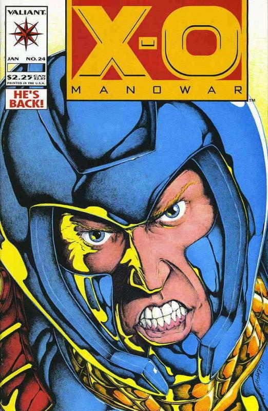 X-O Manowar #24 VF/NM; Valiant | save on shipping - details inside 