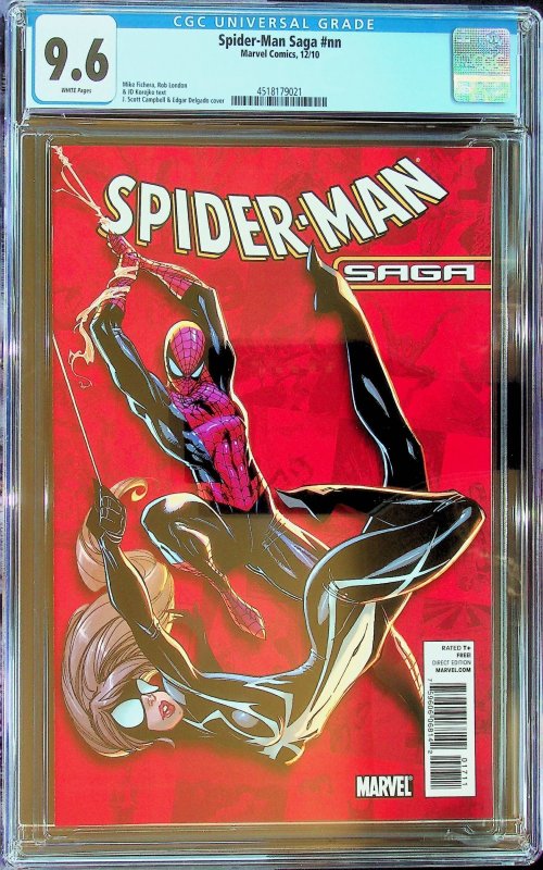 Spider-Man Saga (2010) - CGC 9.6 - Cert#4518179021