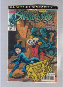 G.I. Joe #138 - Starring Snake Eyes & Ninja Force! (9.0) 1993 POLYBAG