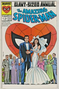 AMAZING SPIDER-MAN ANNUAL#21 NM 1987 WEDDING ISSUE MARVEL COMICS