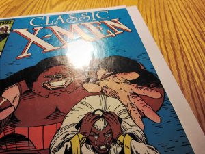 Classic X-Men #10 Newsstand Edition (1987)