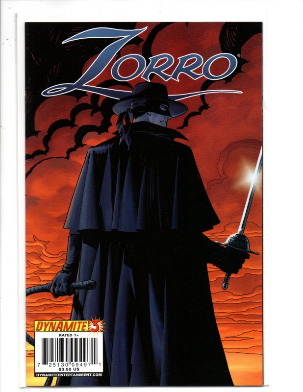 Dynamite Comics  Zorro #3 Matt Wagner Cover & Story Francesco Francavilla Art