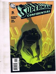 Lot of 7 Superman Confidential DC Comic Books #1 5 6 7 8 9 10 BH53
