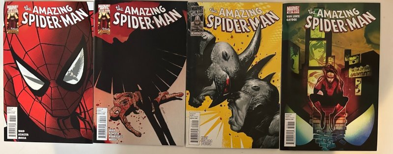 *Amazing Spider-Man 619-629 11 High Grade bks All vf/better unless noted