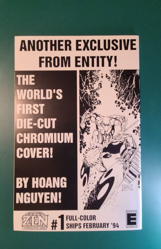 Zen Intergalactic Ninja Color #0 (1993) Origin Zen; 1st App Nira X, Cyberangel