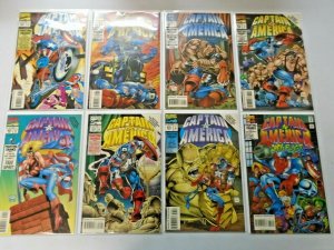 Captain America Comic Lot From #400-454 (Last Issue) 42 Diff 8.0 VF (1992-1996)