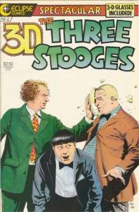3-D Three Stooges #2, Fine (Stock photo)