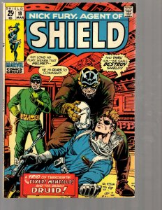 Nick Fury Agent Of Shield # 18 VF Marvel Comic Book Iron Man Hulk Avenger PG2