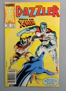 DAZZLER #38 X-Men, New Costume for Dazzler NEWSSTAND Marvel 1985