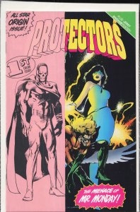 Protectors #1 Variant Cover (1992) Gravestone