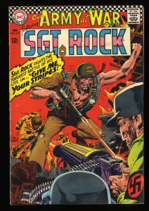 Our Army at War #176 VG 4.0 Sgt Rock!