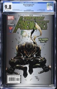 New Avengers #11 2005 Marvel Comics CGC 9.8 1st app Ronin 005