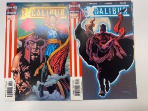 4 Excaliber MARVEL COMICS  #8 11 13 14 78 KM4