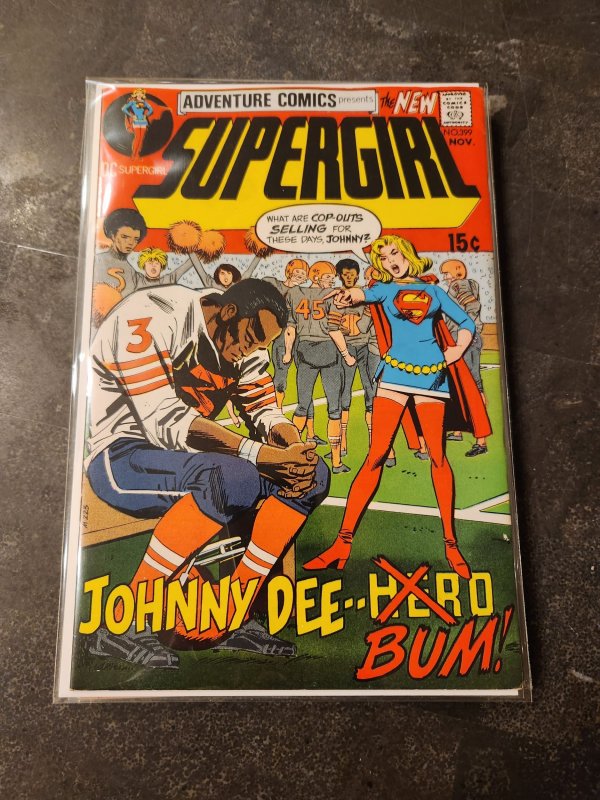 Adventure Comics #399 (1970) DC CLASSIC FOOTBALL ISSUE