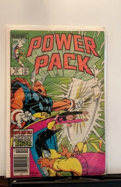 Lot of 4 Power Pack #15,40,41,48 (1989)