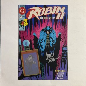 Robin II 1 Of 4 1991 Signed by Cuck Dixon DC Comics Hologram Variant Nm-