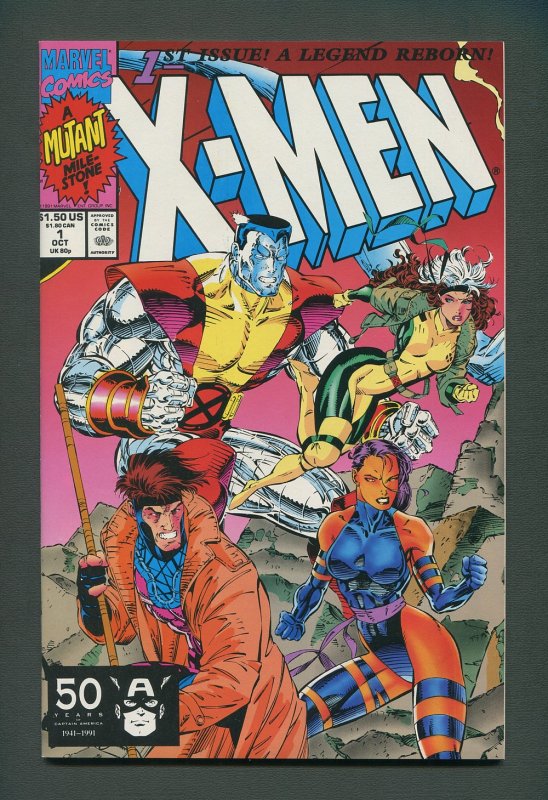 X-Men #1  (Colossus,Gambit Variant)  / 9.4 NM - 9.6 NM+ / October 1991