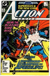 ACTION COMICS #586 (VF/NM) Orion! Darkseid! John Byrne High Grade DC