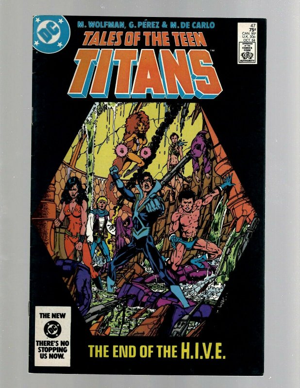 Lot of 12 The New Teen Titans Comics #21 24 26 33 34 39 40 41 42 43 46 47 J418