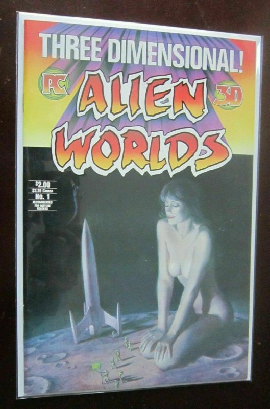 Three Dimensional Alien Worlds #1 8.0 VF (1984) 3D