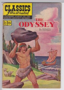 Classics Illustrated – The Odyssey #81 HRN 82 (Mar 1951) VG Gilberton