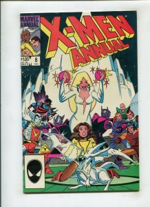 X-MEN ANNUAL #8, 10 (8.0) ADAMS ART!! 1984