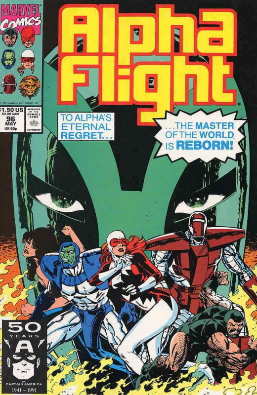 Alpha Flight (1st Series) #96 VF/NM; Marvel | save on shipping - details inside