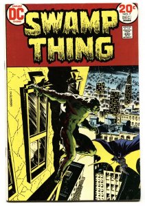 SWAMP THING #7-DC-BATMAN-1973--BERNI WRIGHTSON 