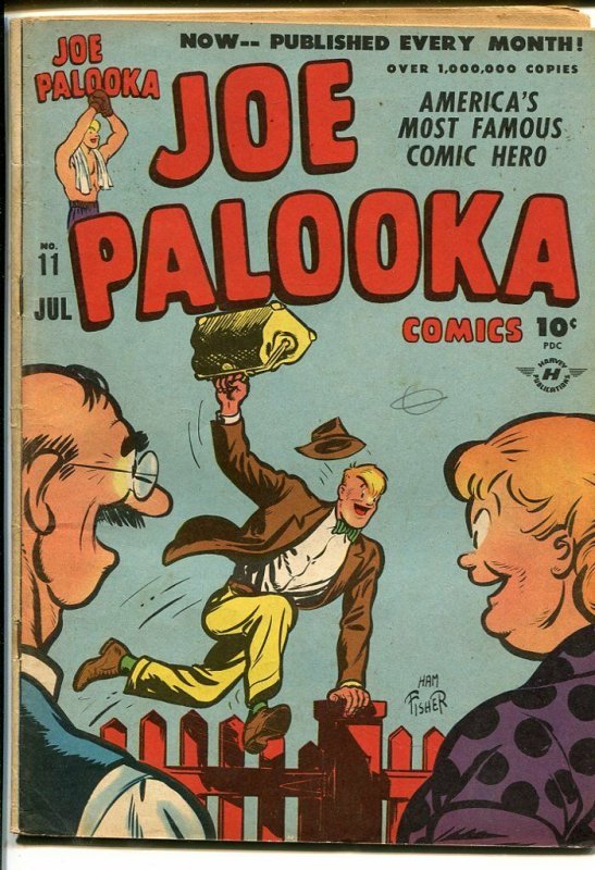 JOE PALOOKA COMICS #11-BOXING-HAM FISHER poor