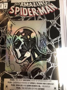 Amazing Spider-Man (1992) # 365 (CGC SS 9.6) Signed Sketch Sam De La Rosa 