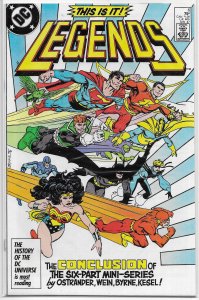 Legends   #6 of 6 VF