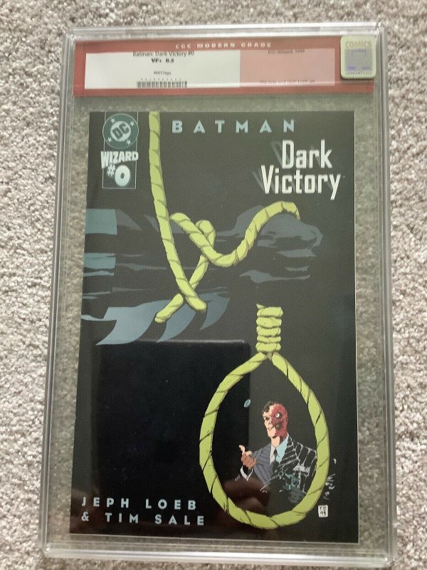 Batman: Dark Victory #0 CGC 8.5 DC/Wizard