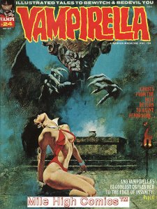 VAMPIRELLA  (MAGAZINE) (1969 Series) #24 Very Fine