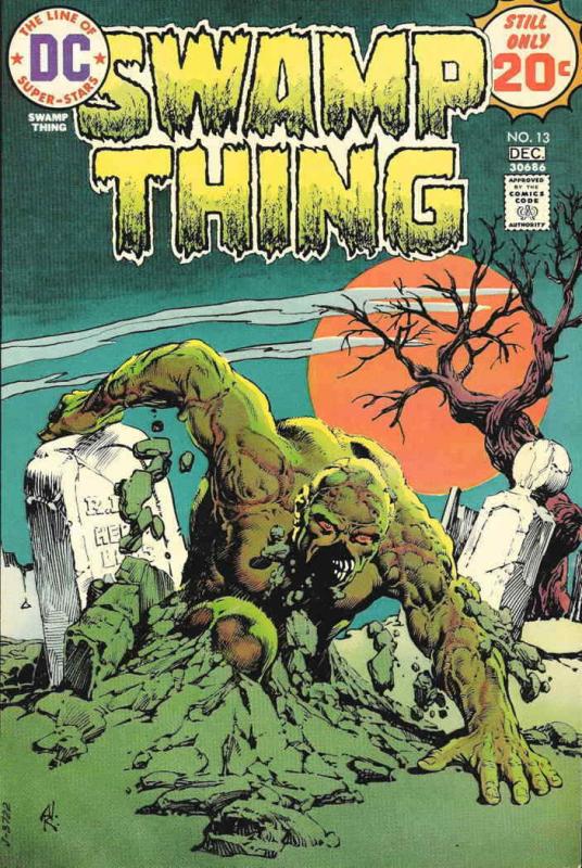 Swamp Thing (1st Series) #13 VG; DC | low grade comic - save on shipping - detai