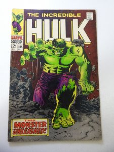 The Incredible Hulk #105 1st App & Origin of the Missing Link GD Cond See desc