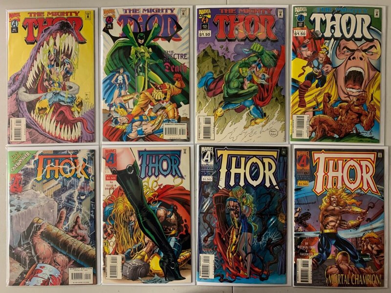 Mighty Thor comics lot #461-501 + 1 ann + 1 special direct 31 diff (1993-96)